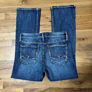 Silver Elyse Capri Jeans, size 30